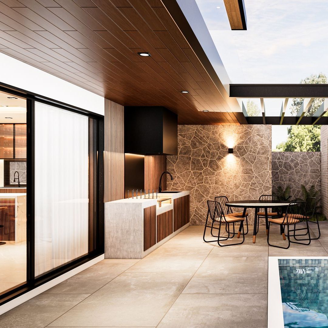 Diseño Interior cocina - OHMS ARQUITECTURA en AYSSO RESIDENCIAL