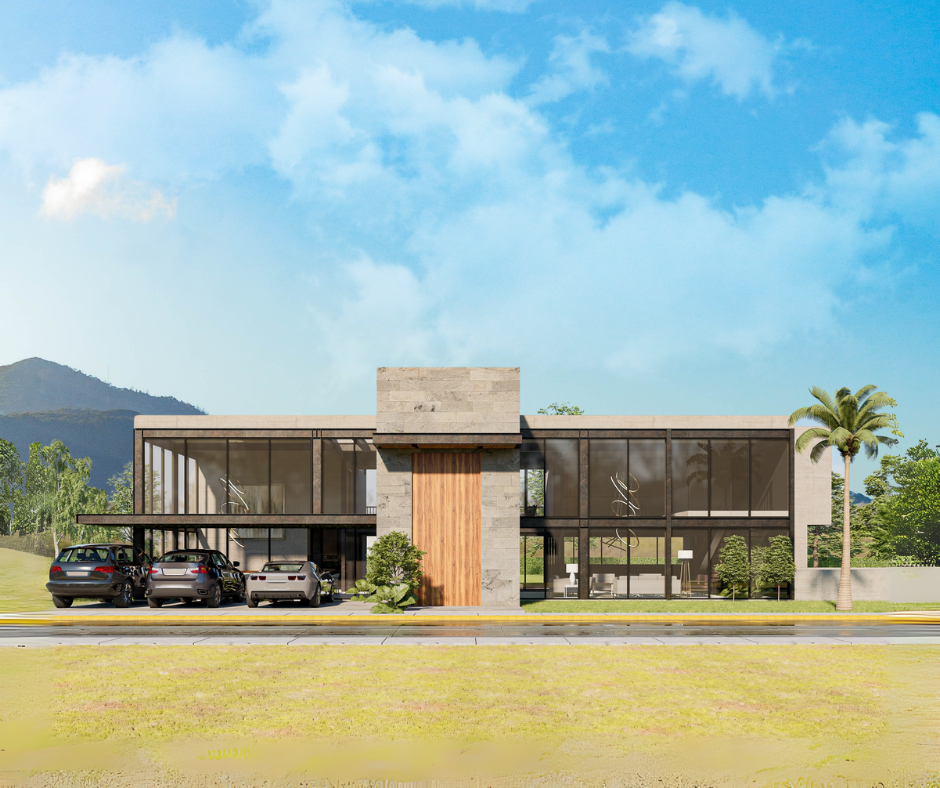 OHMS Arquitectura, fachada Renacimiento proyecto residencial