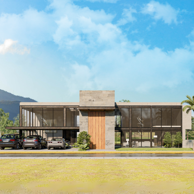 Casa diseño mexicano - OHMS Arquitectura