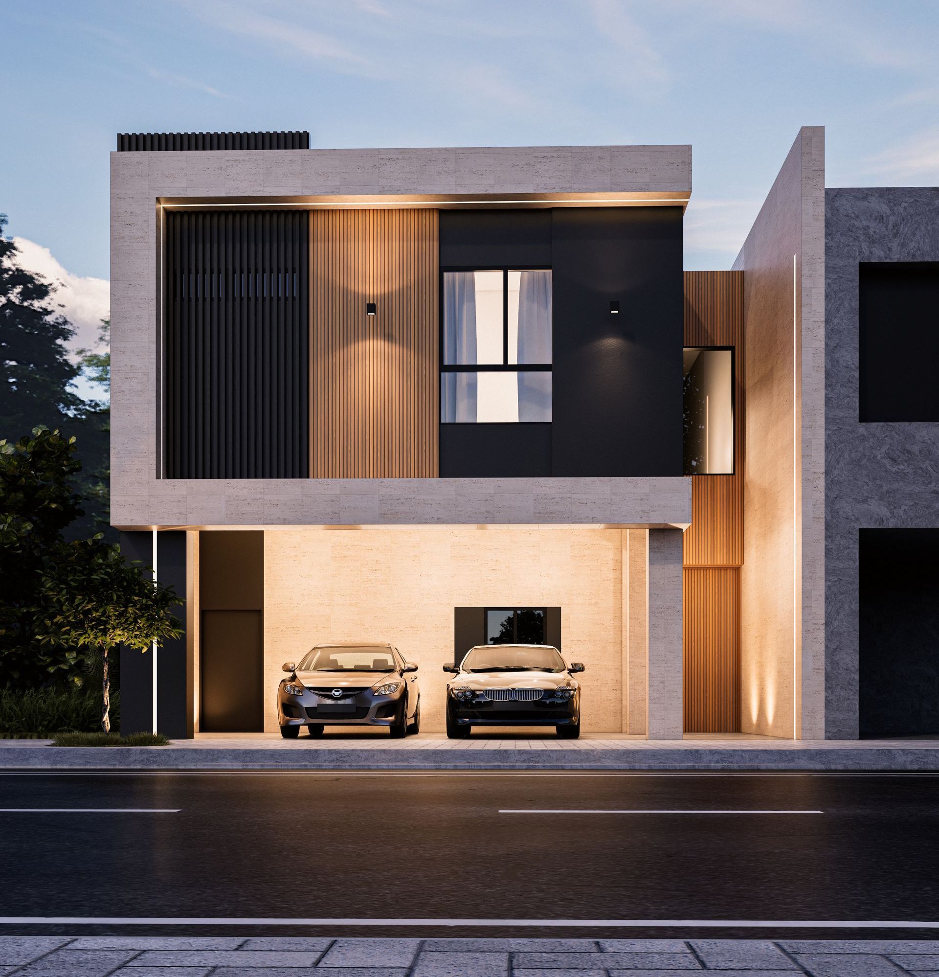OHMS Arquitectura, fachada brisas del valle