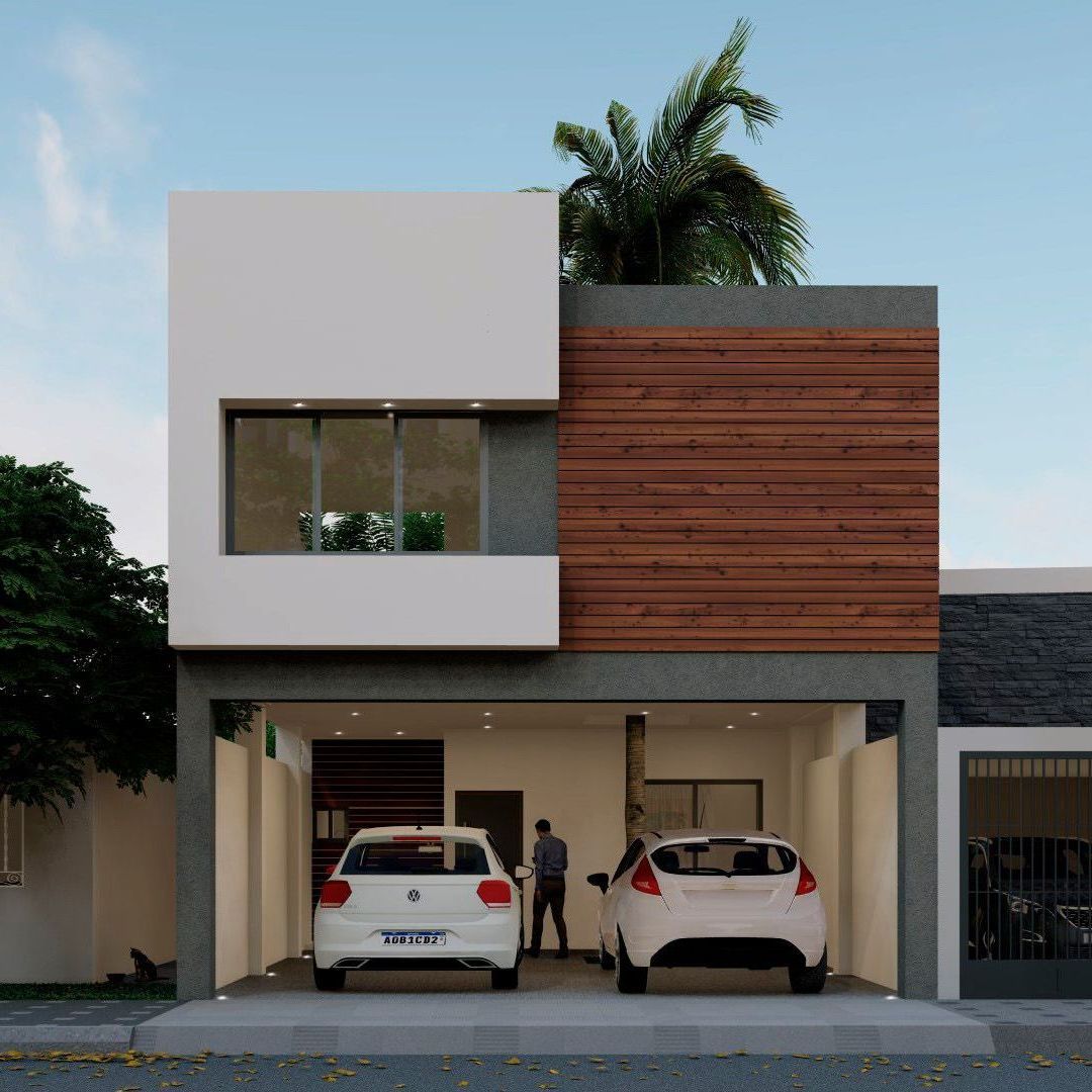 Diseño de fachada en Monterrey - OHMS Arquitectura