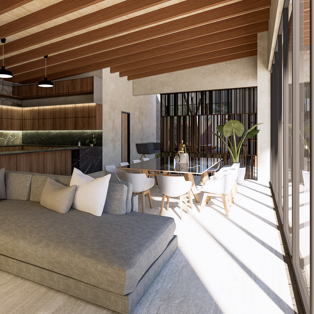 Diseño de casa de campo - OHMS Arquitectura