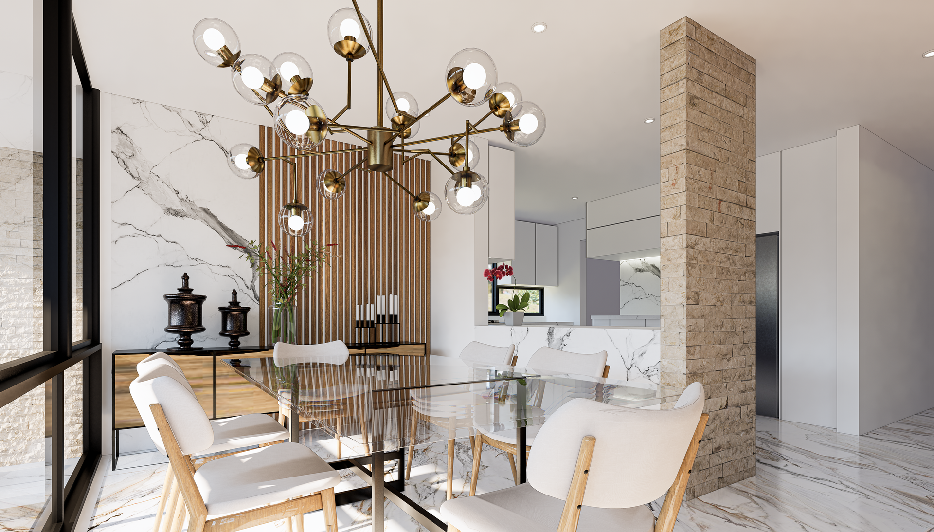 Diseño exterior de casa campo - OHMS ARQUITECTURA -