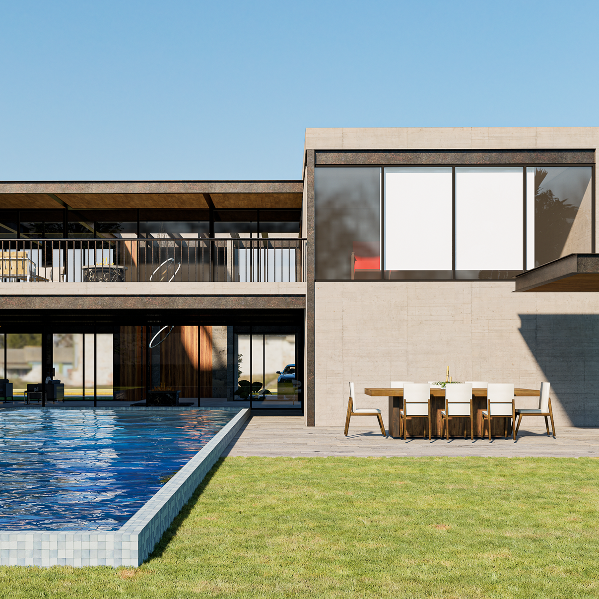 Casa diseño mexicano - OHMS Arquitectura