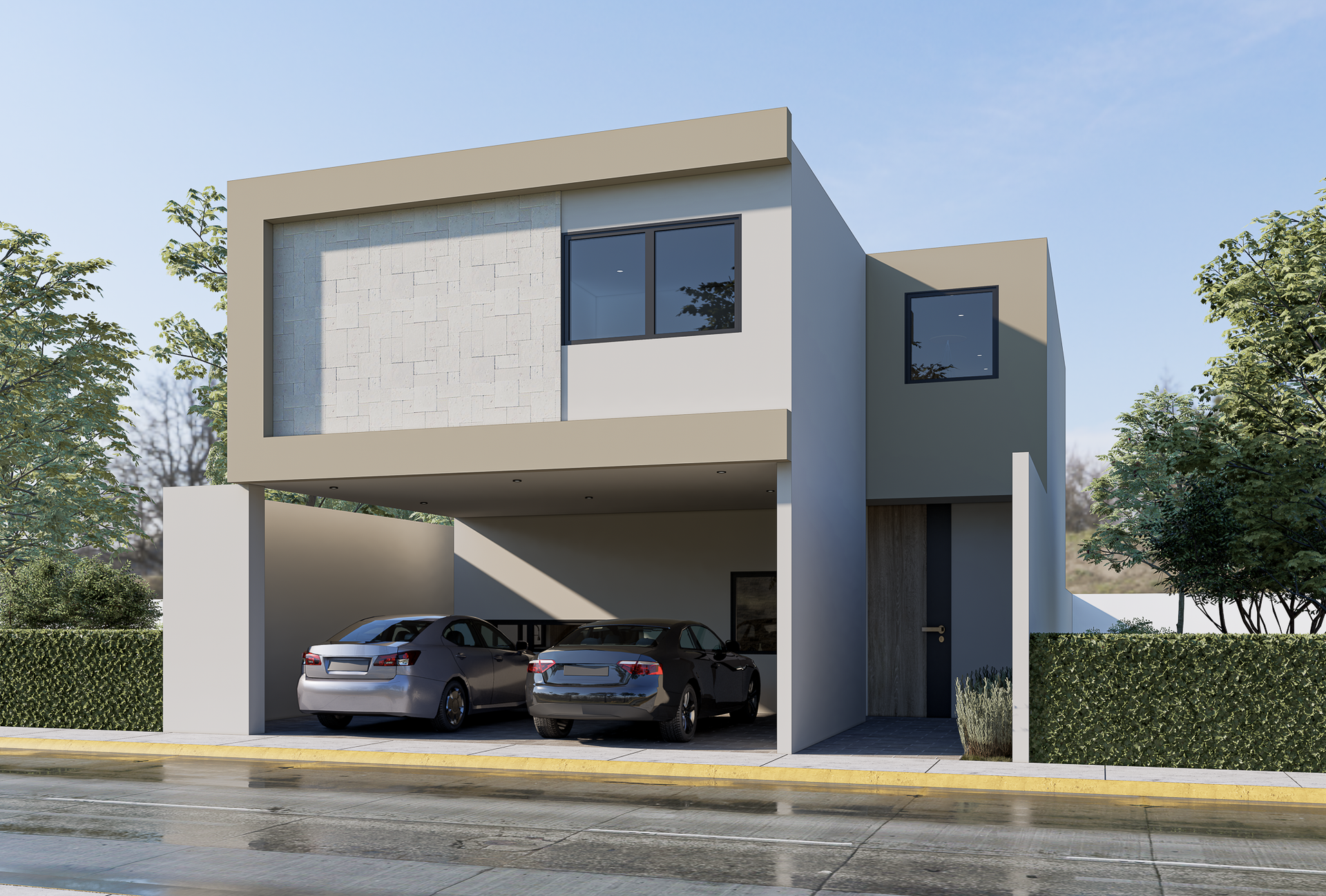  Renders de Casas en Monterrey. OHMS Arquitectura