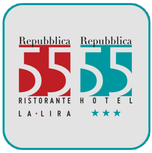 Un logo per un ristorante chiamato de mare