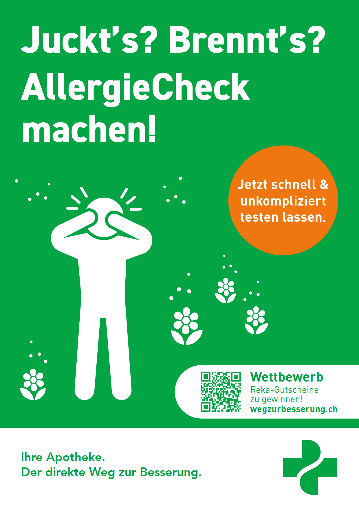 Plakat Allergiecheck