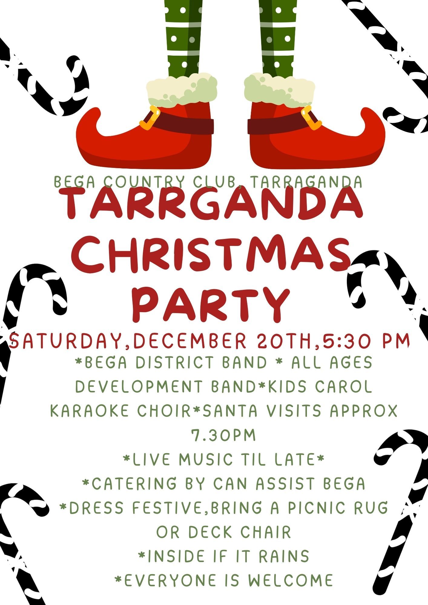 Christmas at Club Bega