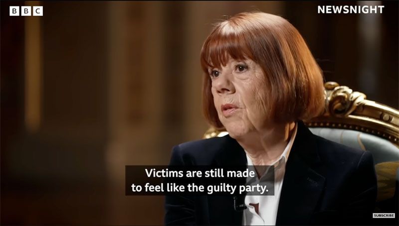 Gisele Pelicot on BBC about legal system still victim-blaming