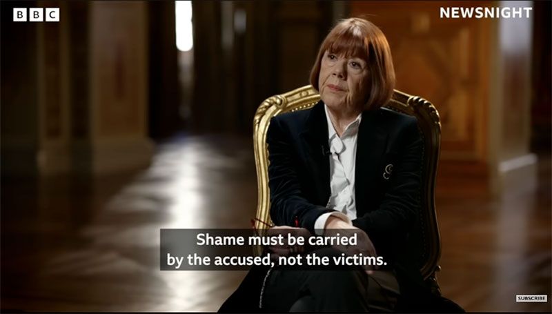 Gisele Pelicot on BBC about shame to be carried by perpetrator