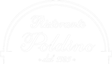 Logo ovale bianco con la scritta in corsivo 