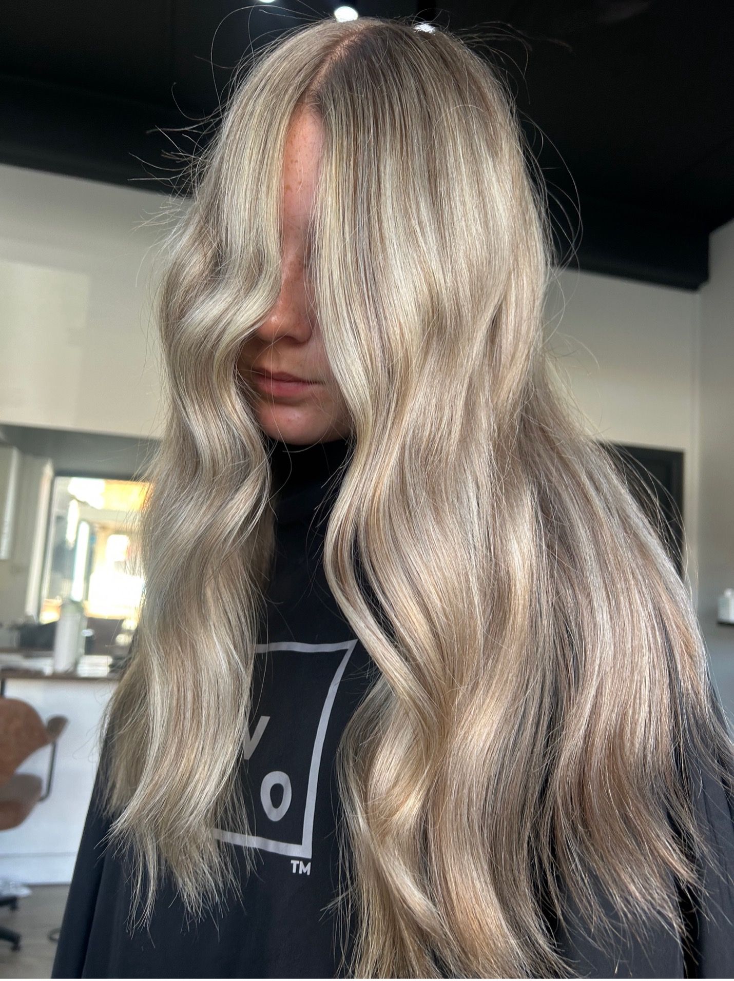 Styling a Blonde Hair — Hair Salon in Bulli NSW