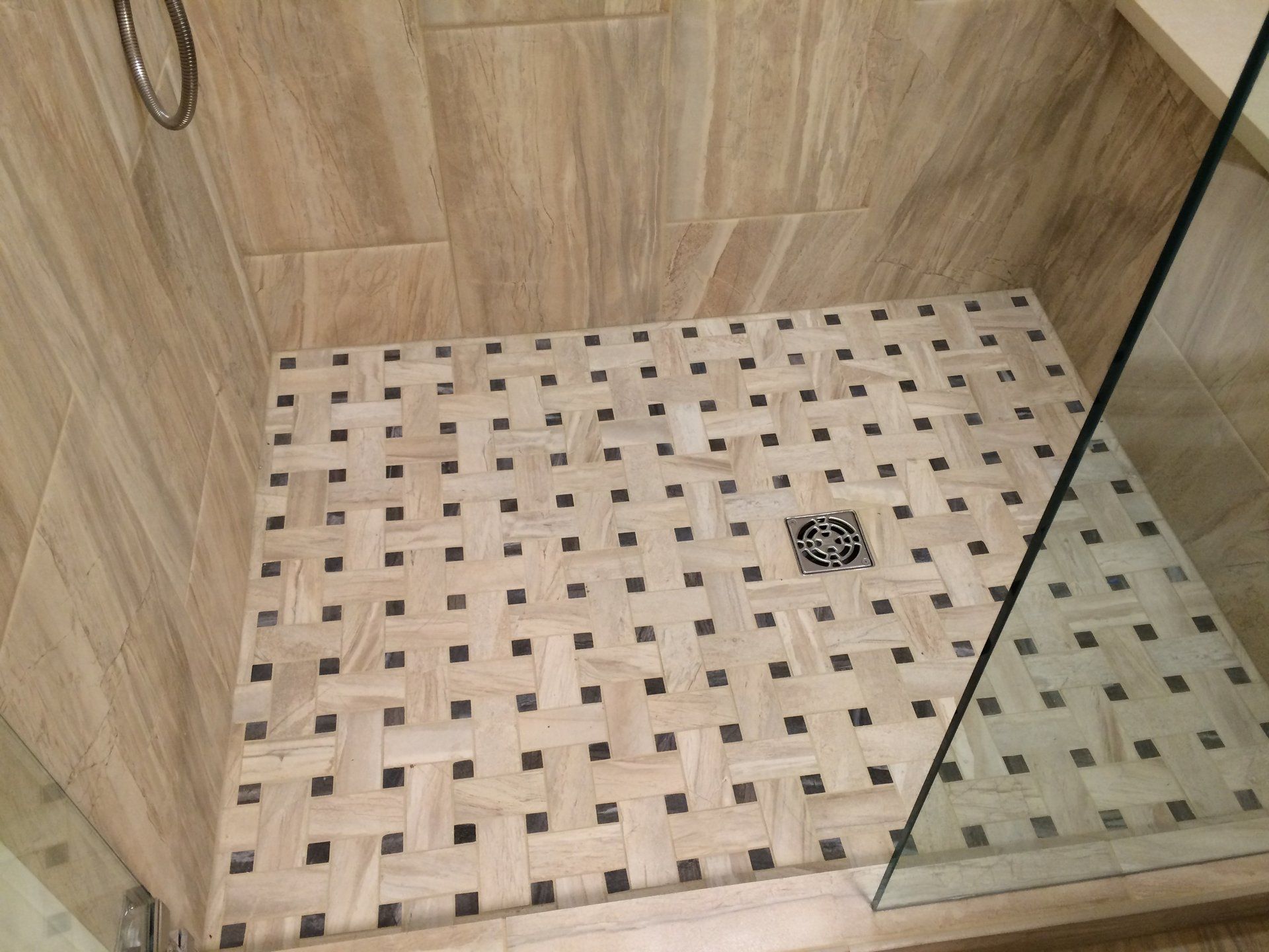 Shower Flooring With Tiles — St Joseph, MO — Rauth Construction Company