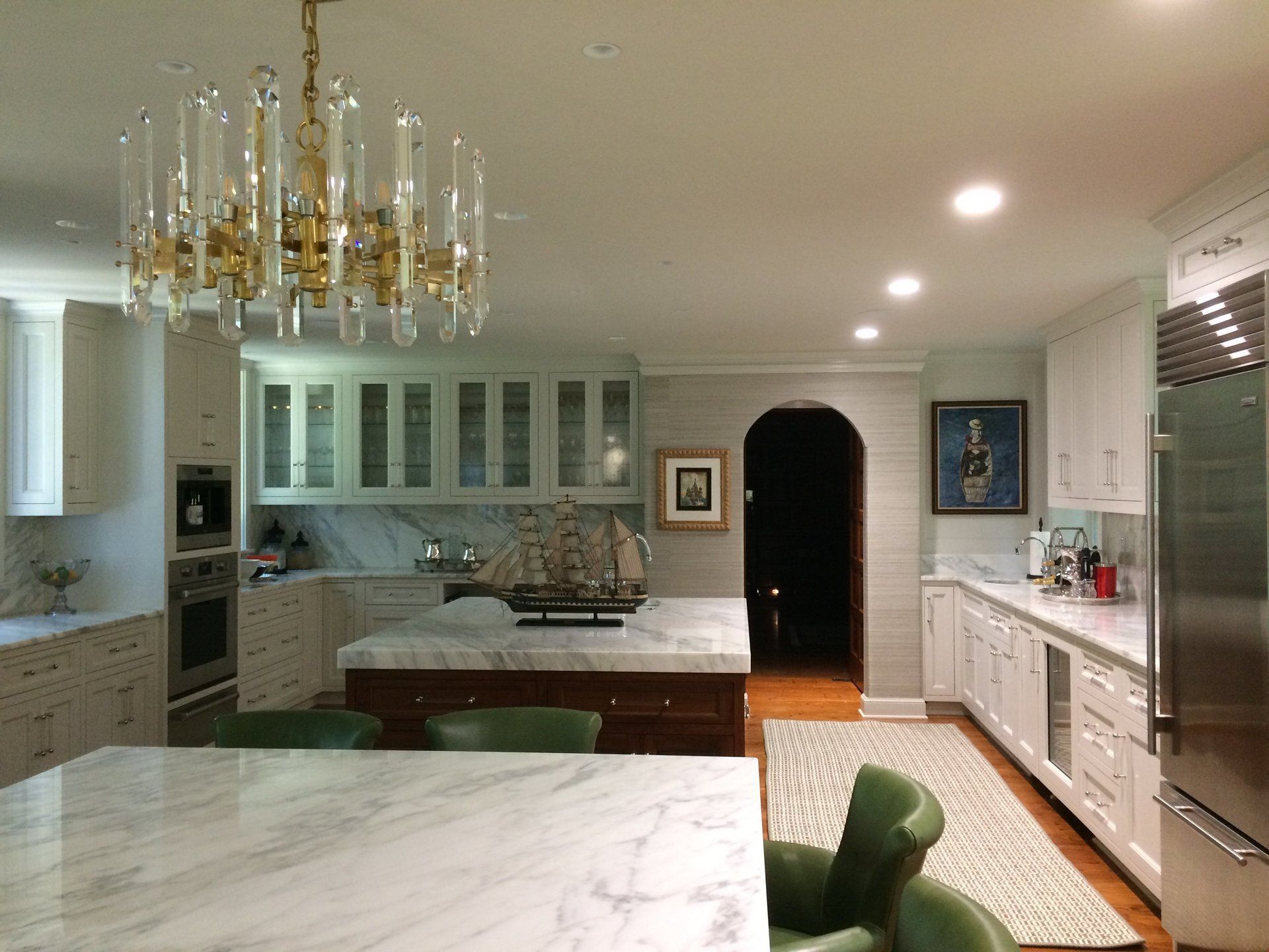 Beautiful Chandelier On Kitchen — St Joseph, MO — Rauth Construction Company