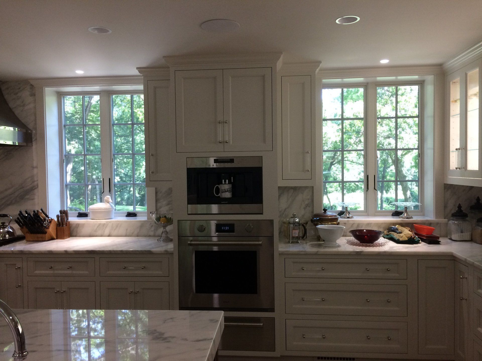 Kitchen Cabinets With White Paint — St Joseph, MO — Rauth Construction Company