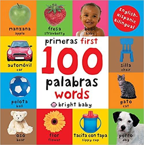 Compra el Primer Set de Libros de Cartón de 100 Libros: Primeras 100 Palabras, Números, Colores y Formas, y Primeras 100 Animales