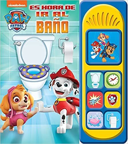 Compra el Libro de Nickelodeon Paw Patrol: Es Hora de Ir al Baño con 7 Botones de Sonidos para Niños
