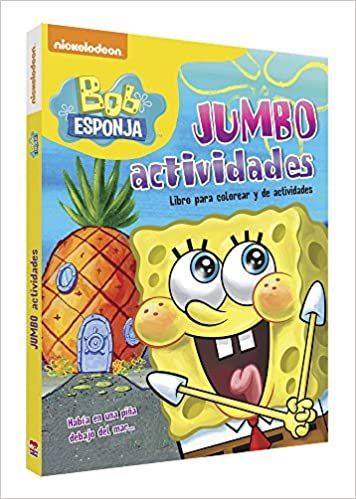 ¡Compra el Libro de Actividades Jumbo Bob Esponja para Divertirte y Aprender!