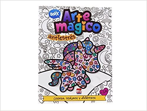 Compra el Libro de Arte Mágico Antiestrés para Relajarte y Liberar tu Creatividad