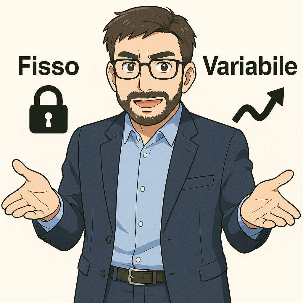 Mutuo casa: meglio tasso fisso o variabile? La verità che pochi ti dicono.