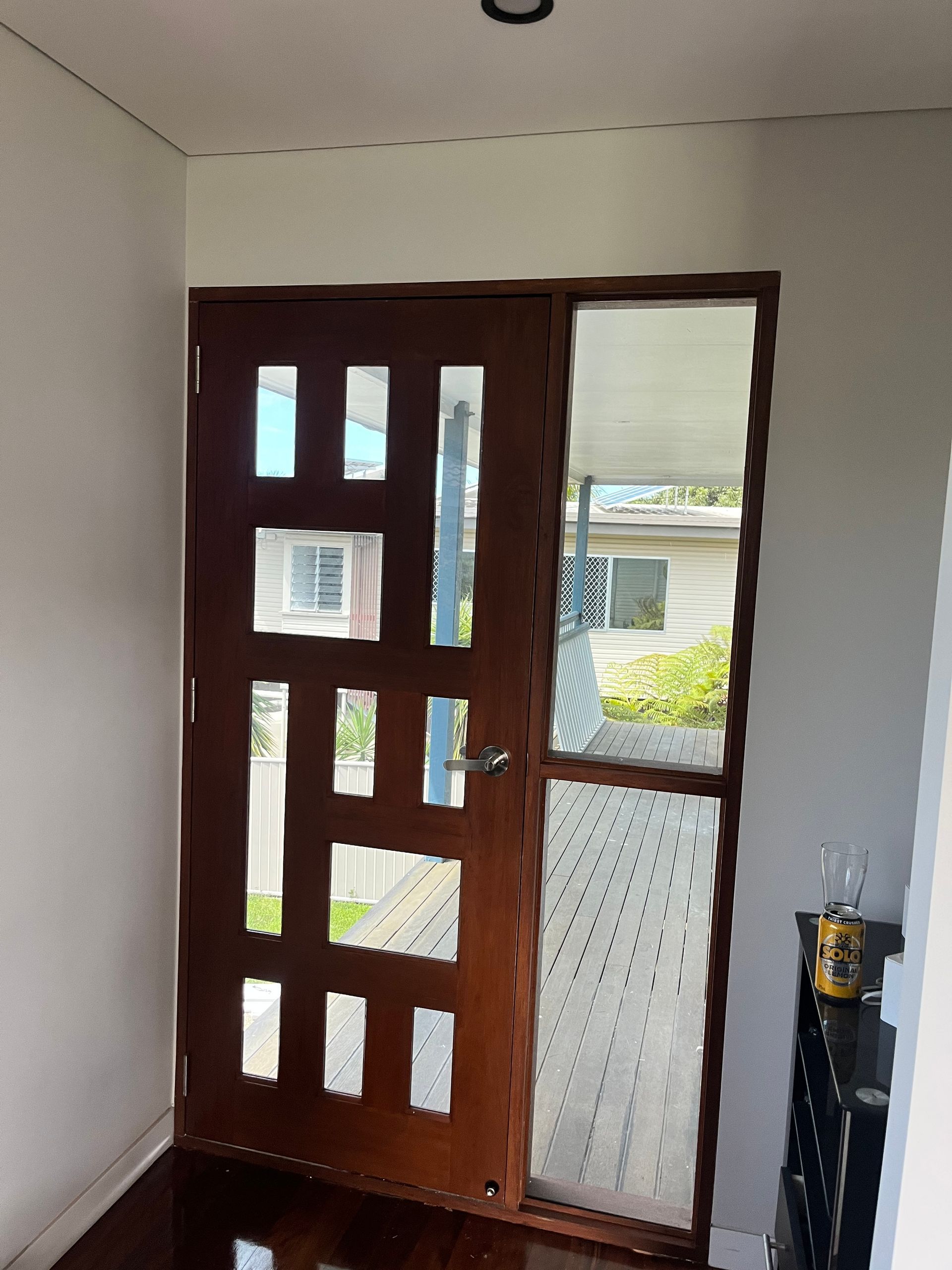 Tinted Front Door — Solarmaster in Murarrie, QLD