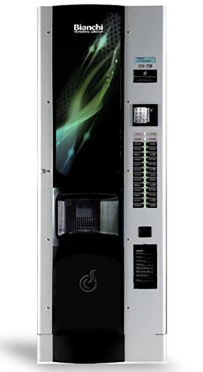 Distributore automatico bianco