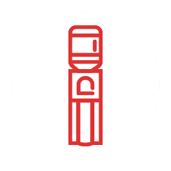 Icona dispenser di acqua