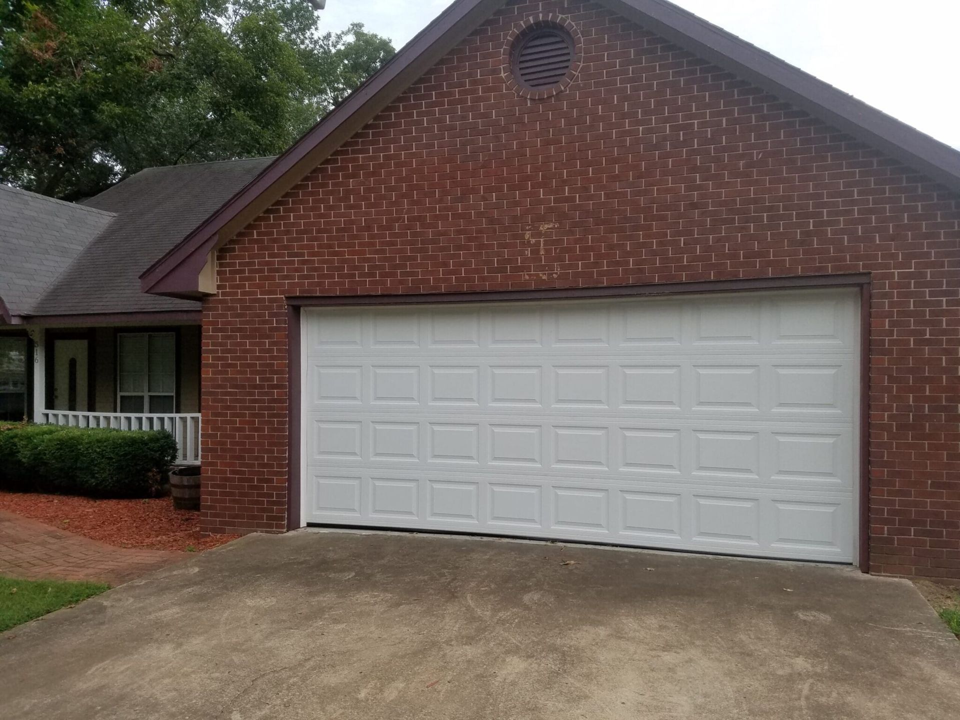 Repaired Garage Door