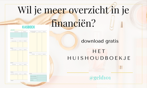 download gratis huishoudboekje kasboek