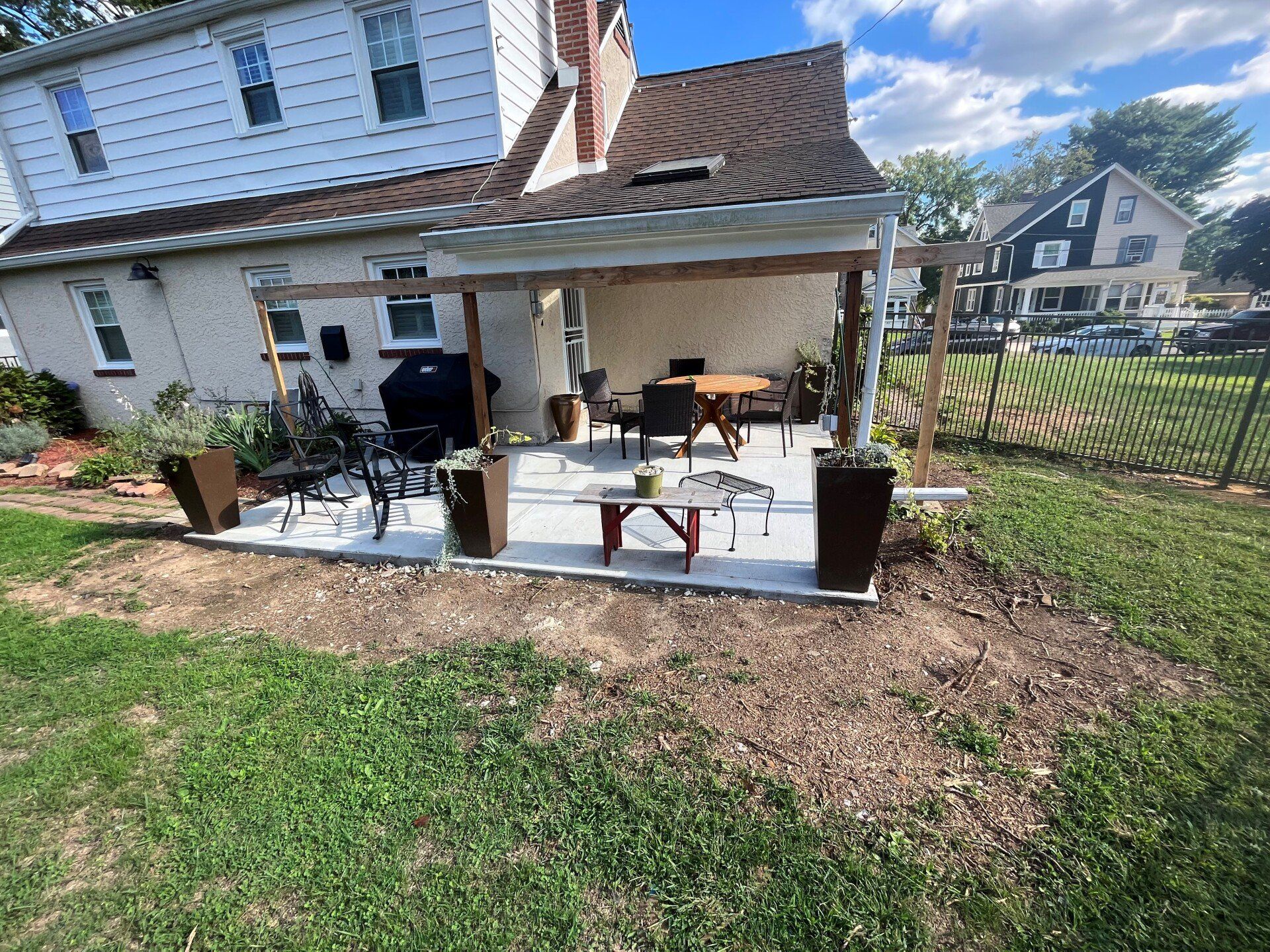 Wooden Fence — Havertown, PA — Moore's Landscaping and Tree Service