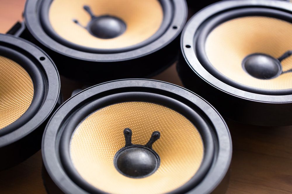 Group of Speakers — Townsville Car Audio Excellence in Townsville, QLD