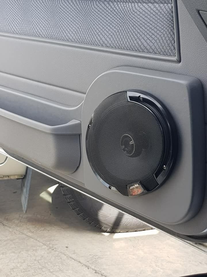 Car Door With a Speaker Built Into It — Townsville Car Audio Excellence in Townsville, QLD