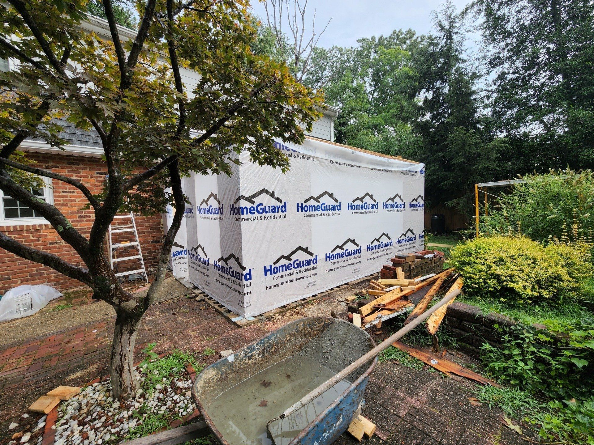 Installing Brackets — Chester, VA — ARW Contracting, Inc.