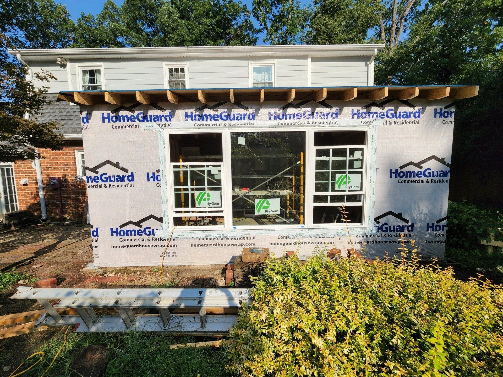 Installing  Roof — Chester, VA — ARW Contracting, Inc.