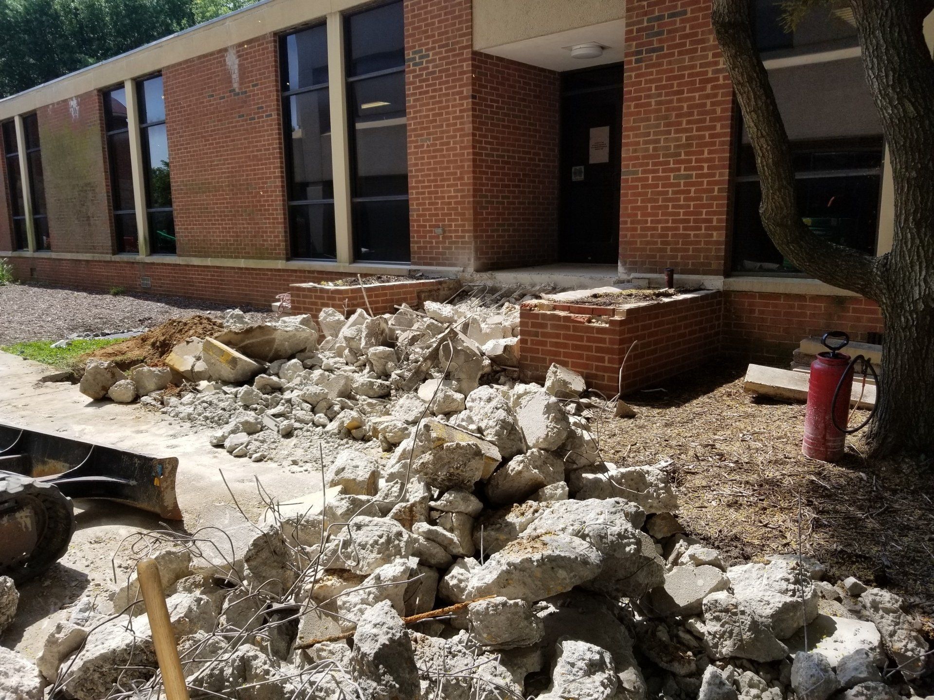 Workers Renovating The Pathway #2 — Chester, VA — ARW Contracting, Inc.