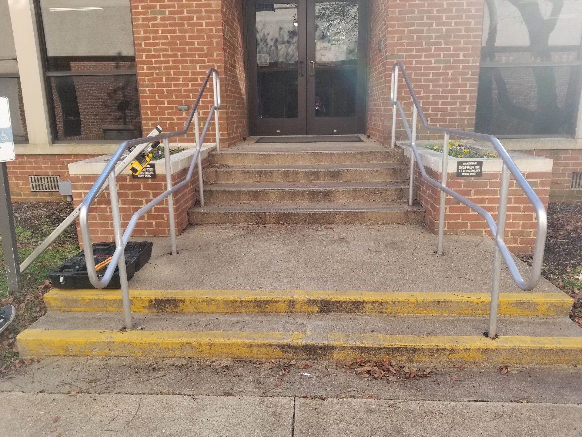 Before Renovating The Stairs — Chester, VA — ARW Contracting, Inc.