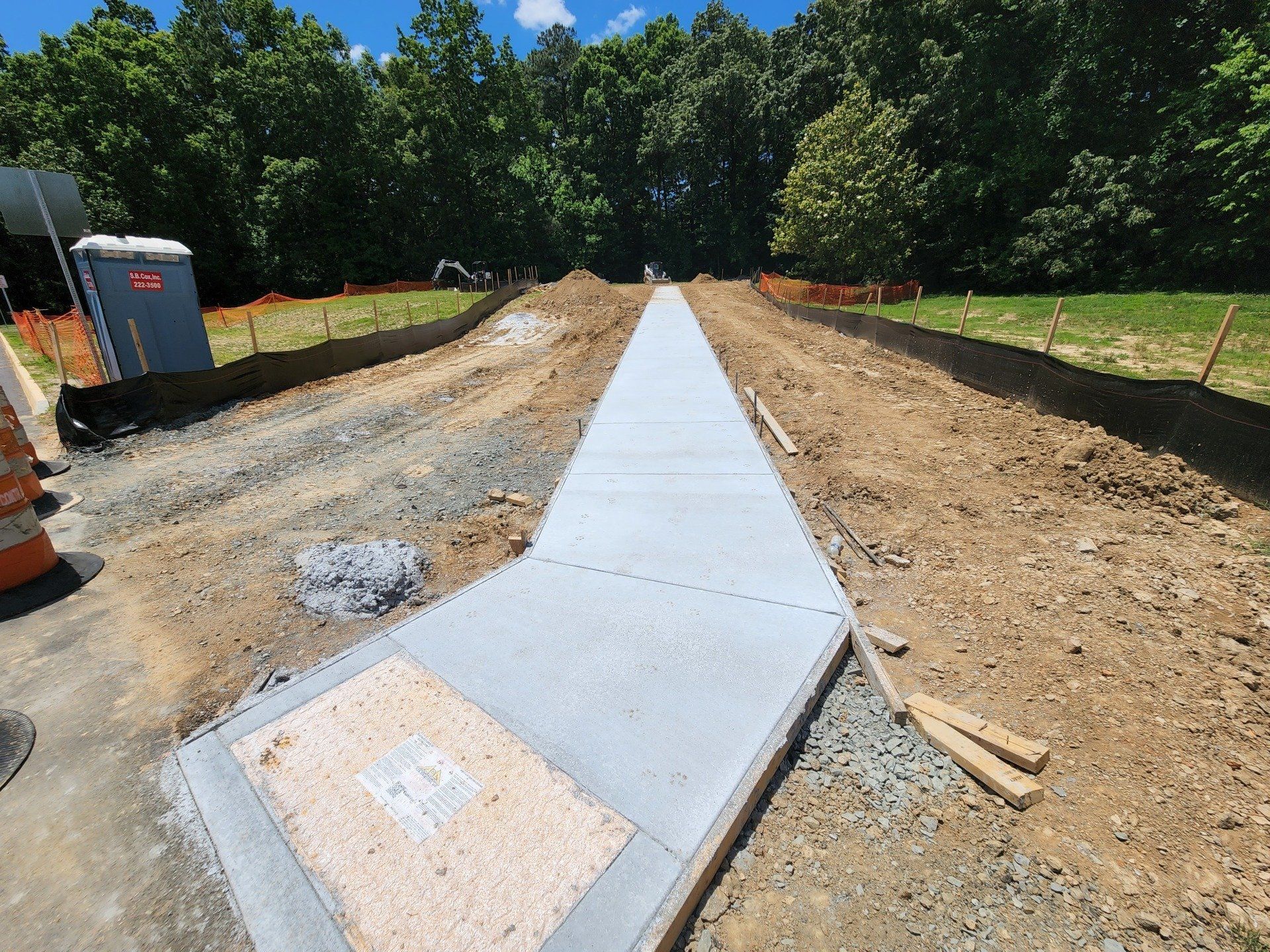Almost Finished Walkway - Chester, VA - ARW Contracting Inc.