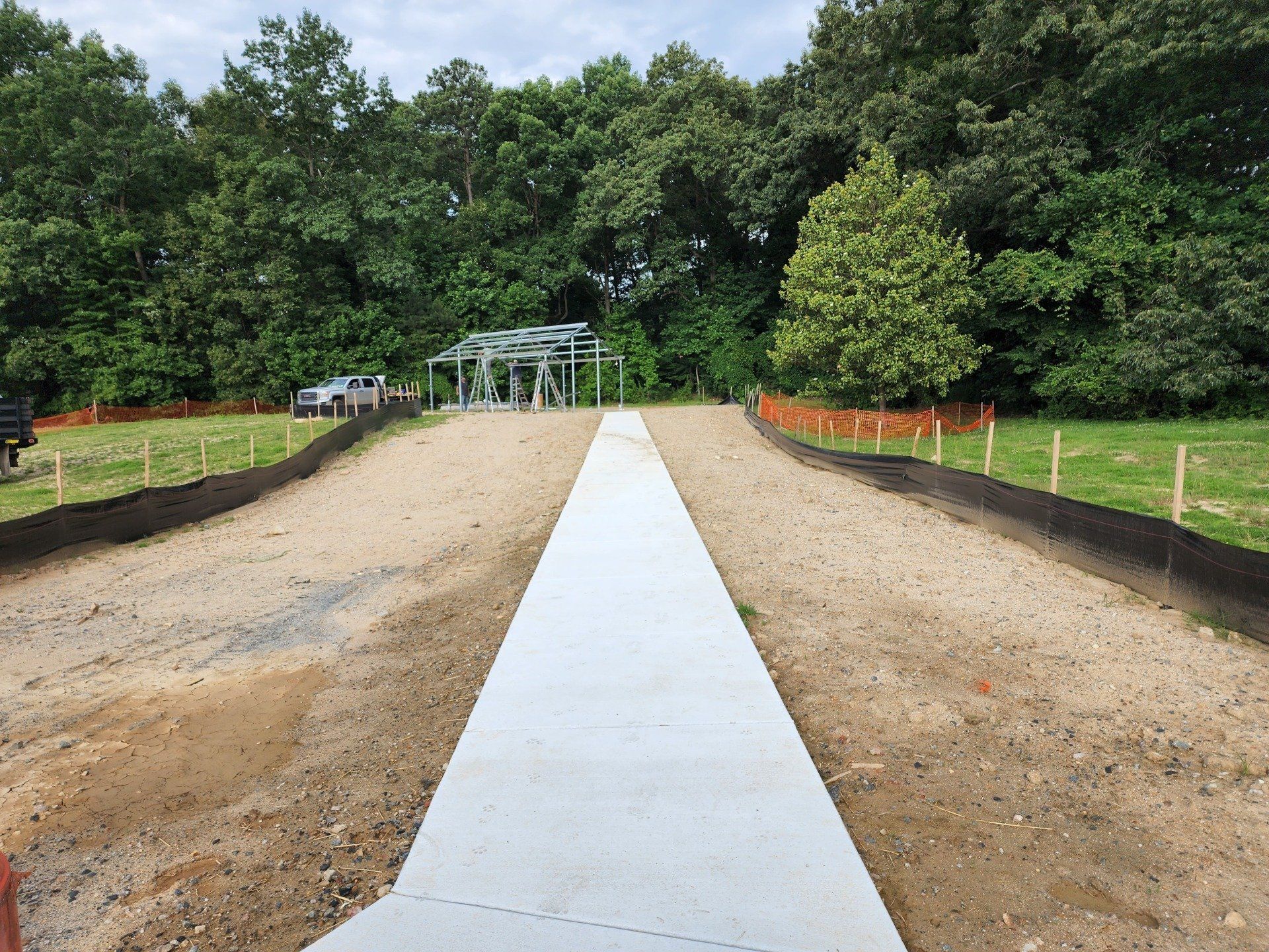 Finished Walkway - Chester, VA - ARW Contracting Inc.