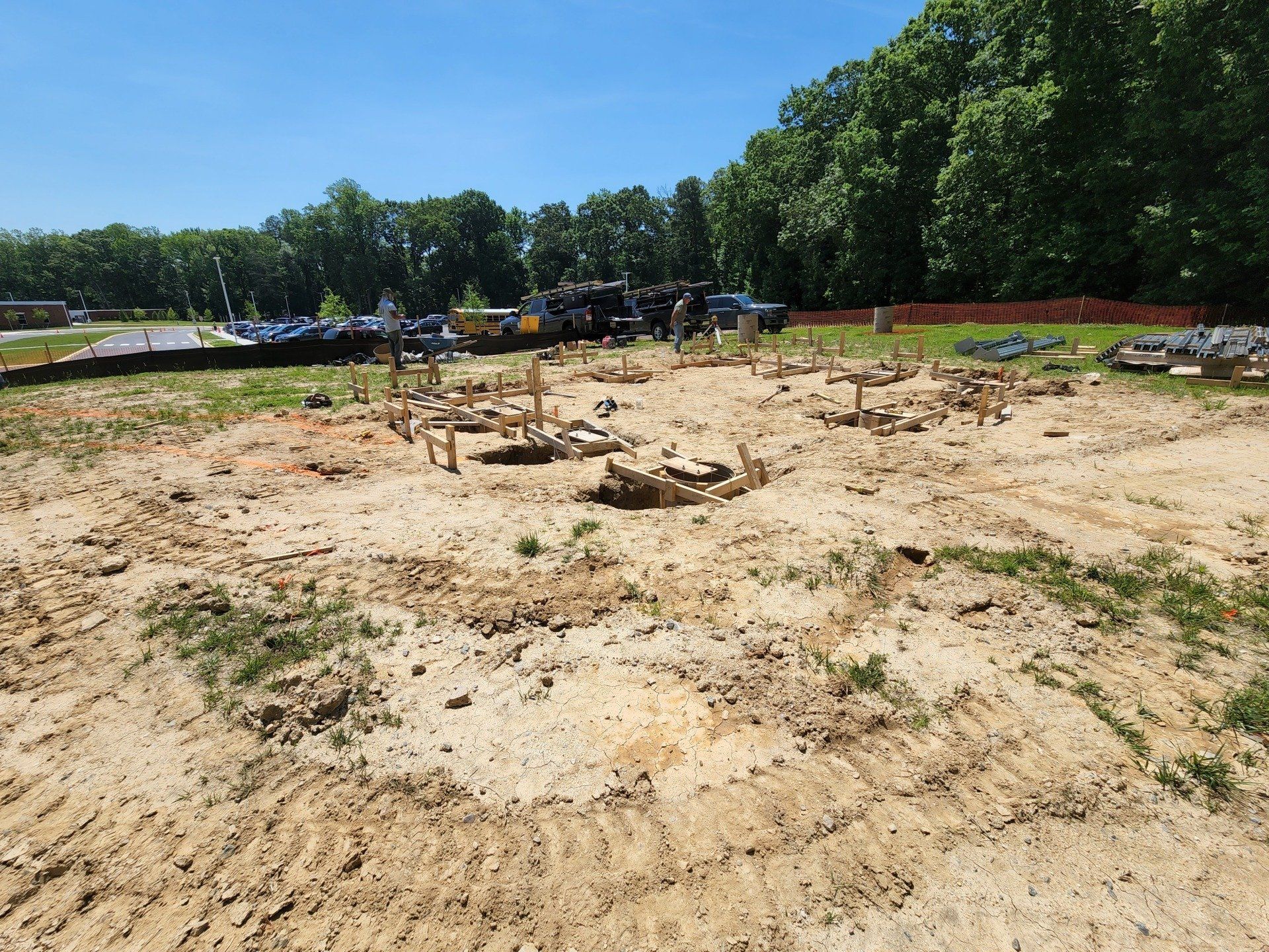 Greenhouse Project Site - Chester, VA - ARW Contracting Inc.