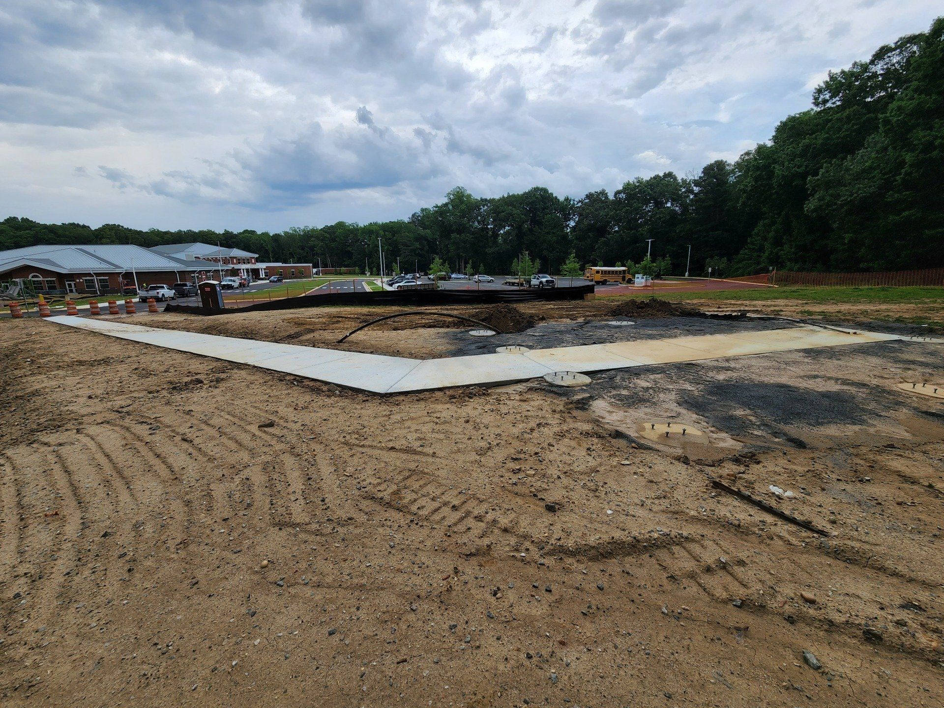 Completed Drainage - Chester, VA - ARW Contracting Inc.