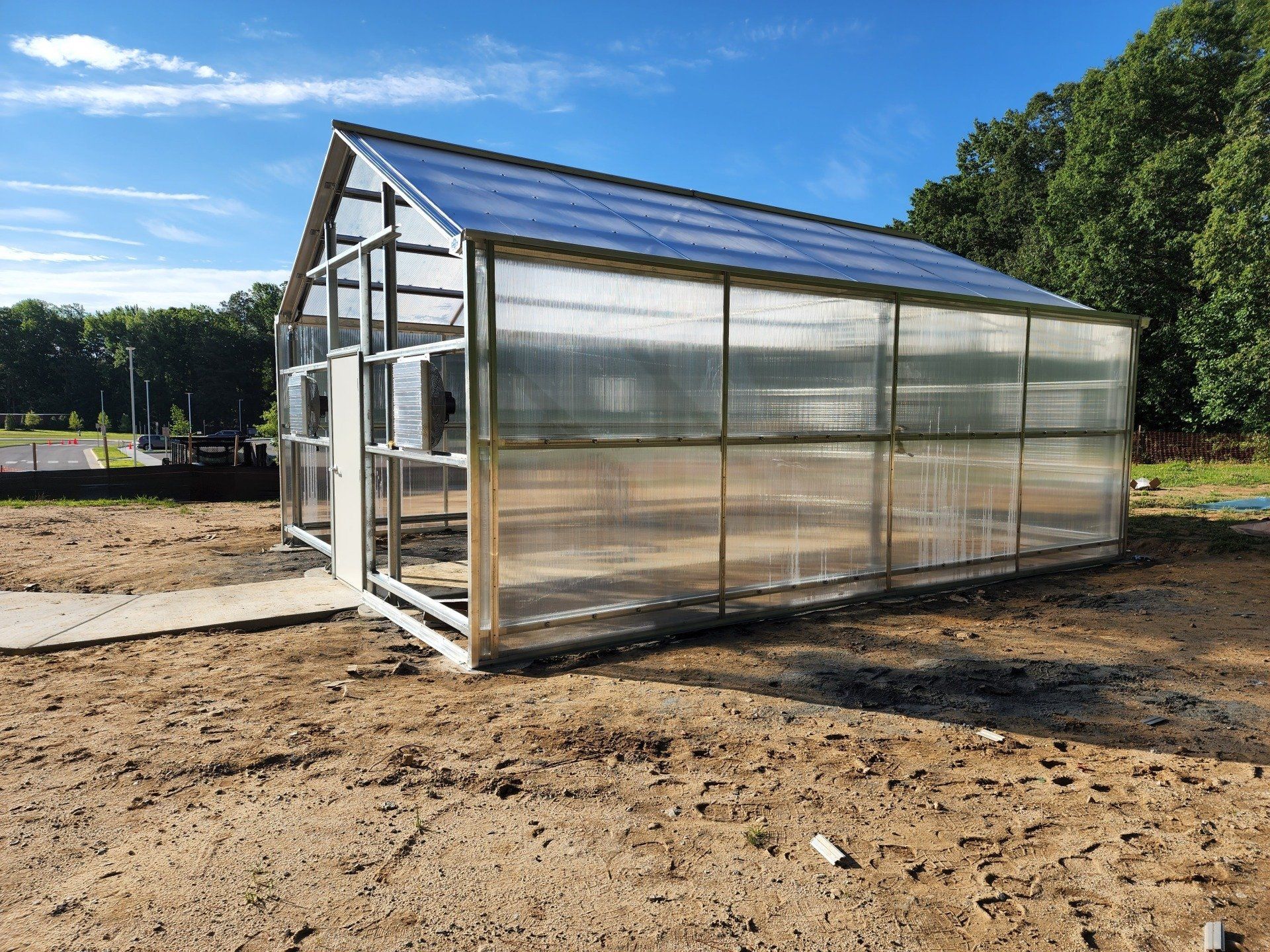Greenhouse With Door - Chester, VA - ARW Contracting Inc.