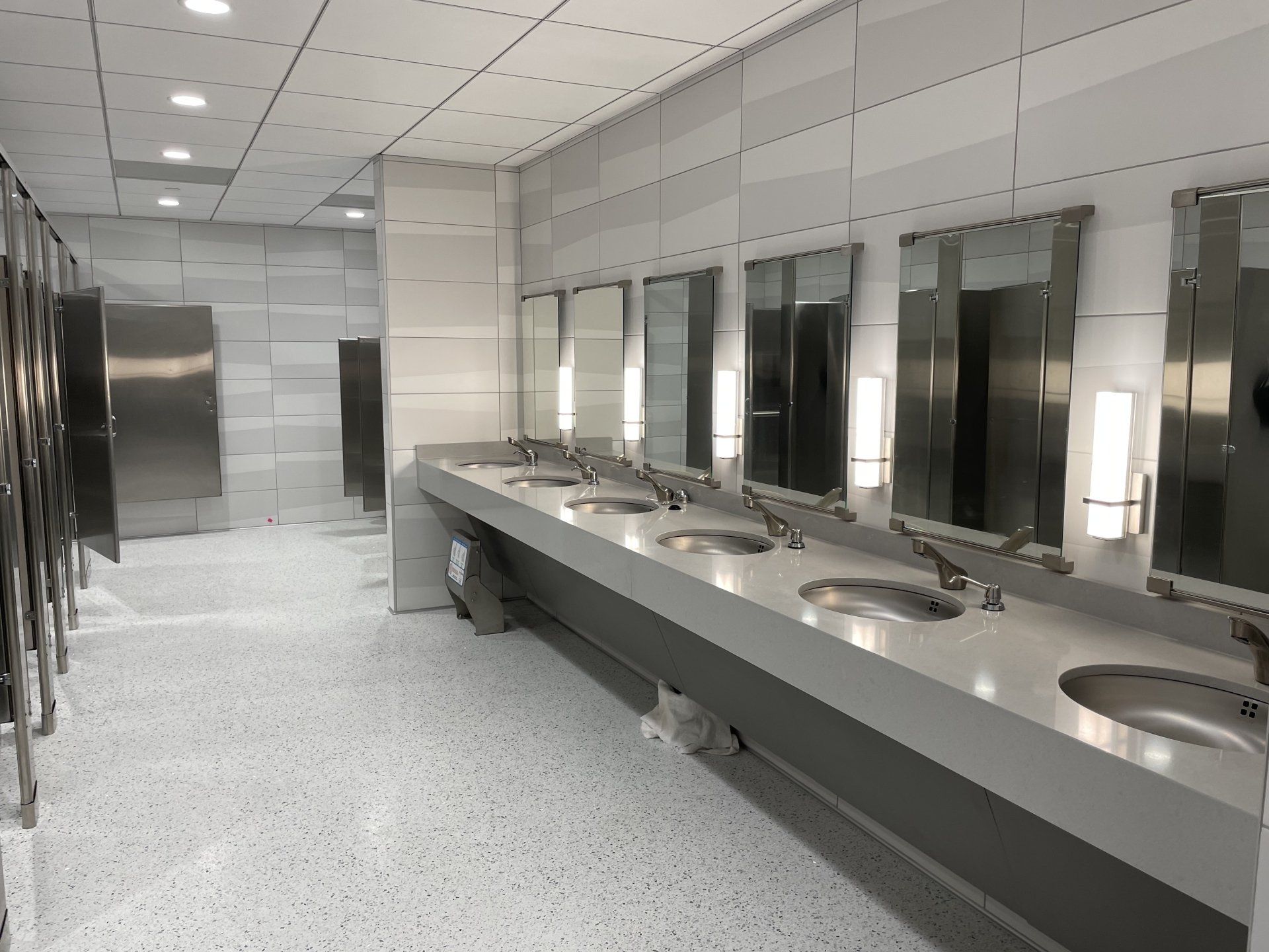 Science Museum Bathroom — Chester, VA — ARW Contracting, Inc.