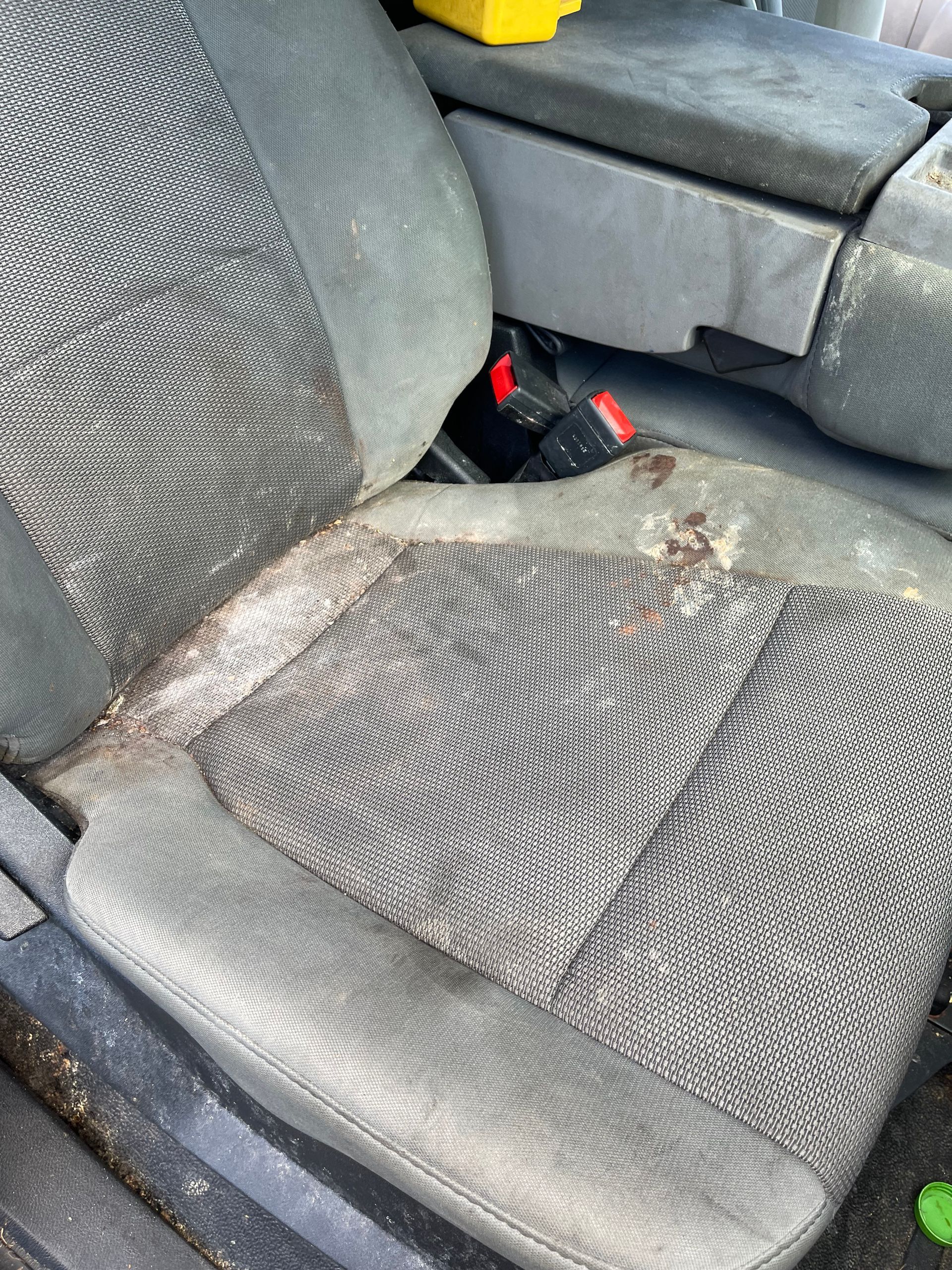 Interior Detailing Before