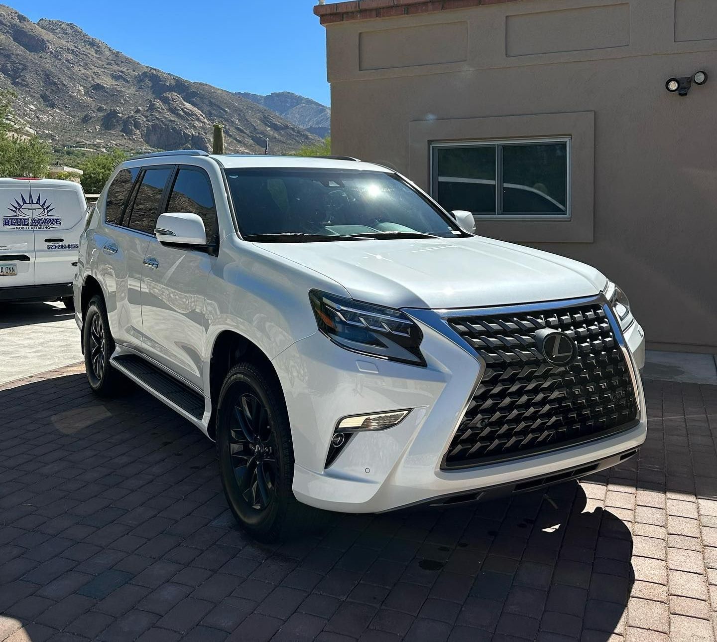 White Car for Auto Detail - Marana, AZ - Blue Agave Detailing