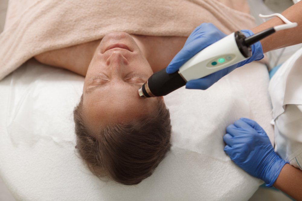 Mature Man Getting Professional Facial – Bankstown, NSW – Rejuvenate Medispa