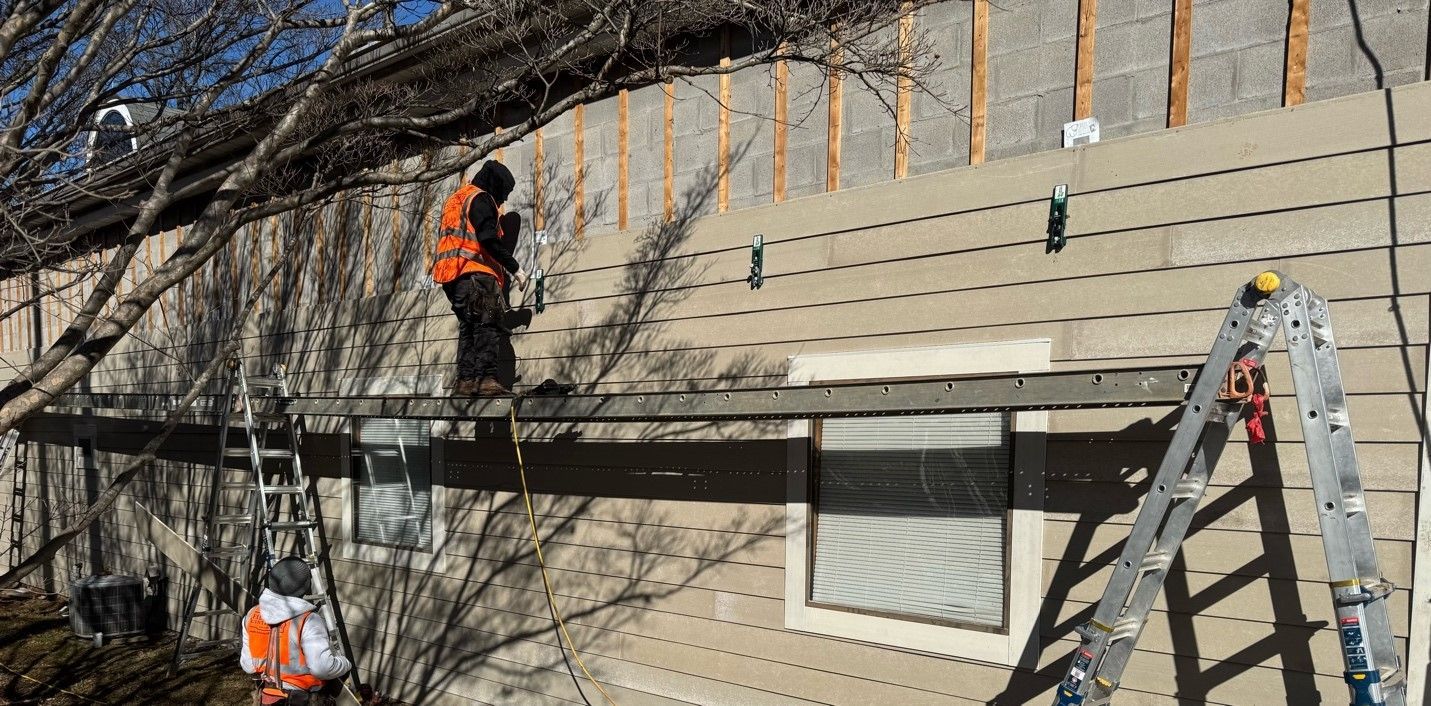 fiber cement siding installation