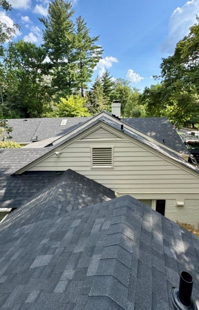 multiple layer shingle roof