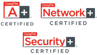 CompTIA A+ Certified badge