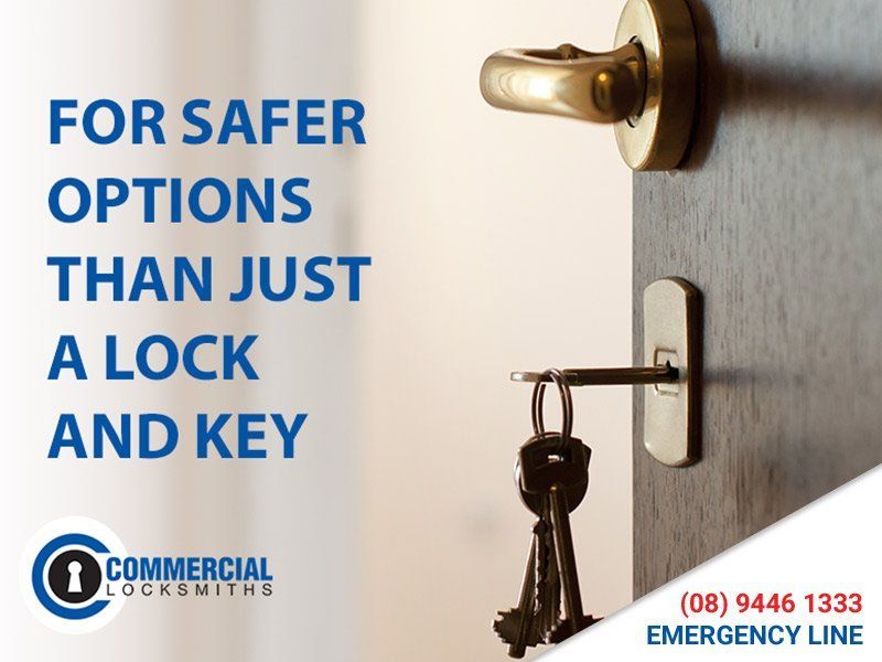 Safer options other than a key, Commercial Locksmiths