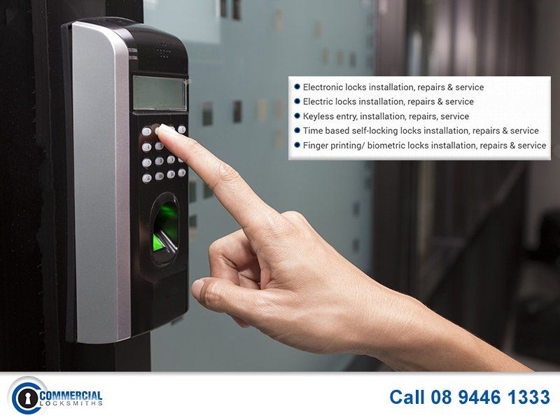 Fingerprint Reader, Commercial Locksmiths